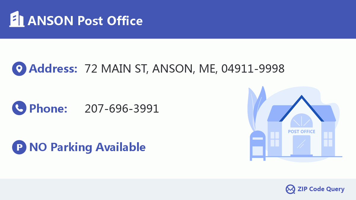 Post Office:ANSON