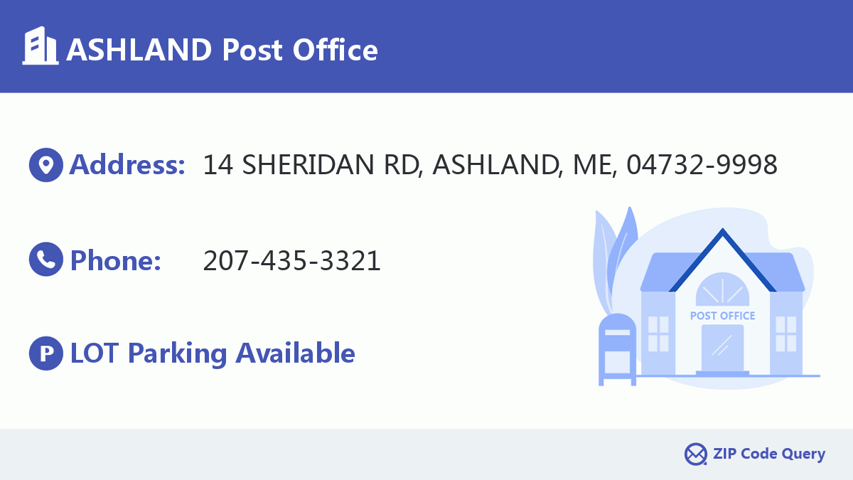 Post Office:ASHLAND