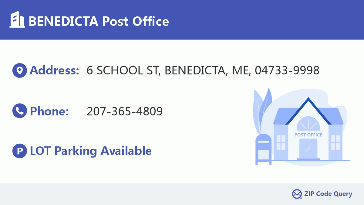 Post Office:BENEDICTA