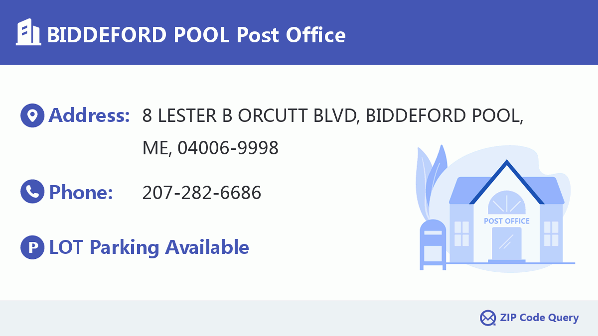 Post Office:BIDDEFORD POOL