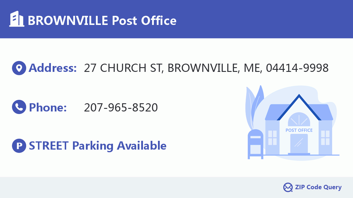 Post Office:BROWNVILLE