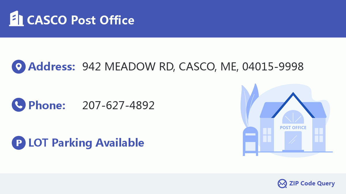 Post Office:CASCO