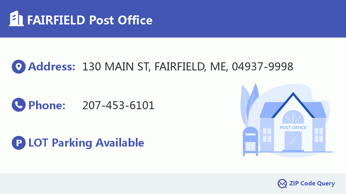Post Office:FAIRFIELD