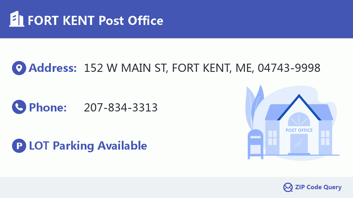 Post Office:FORT KENT