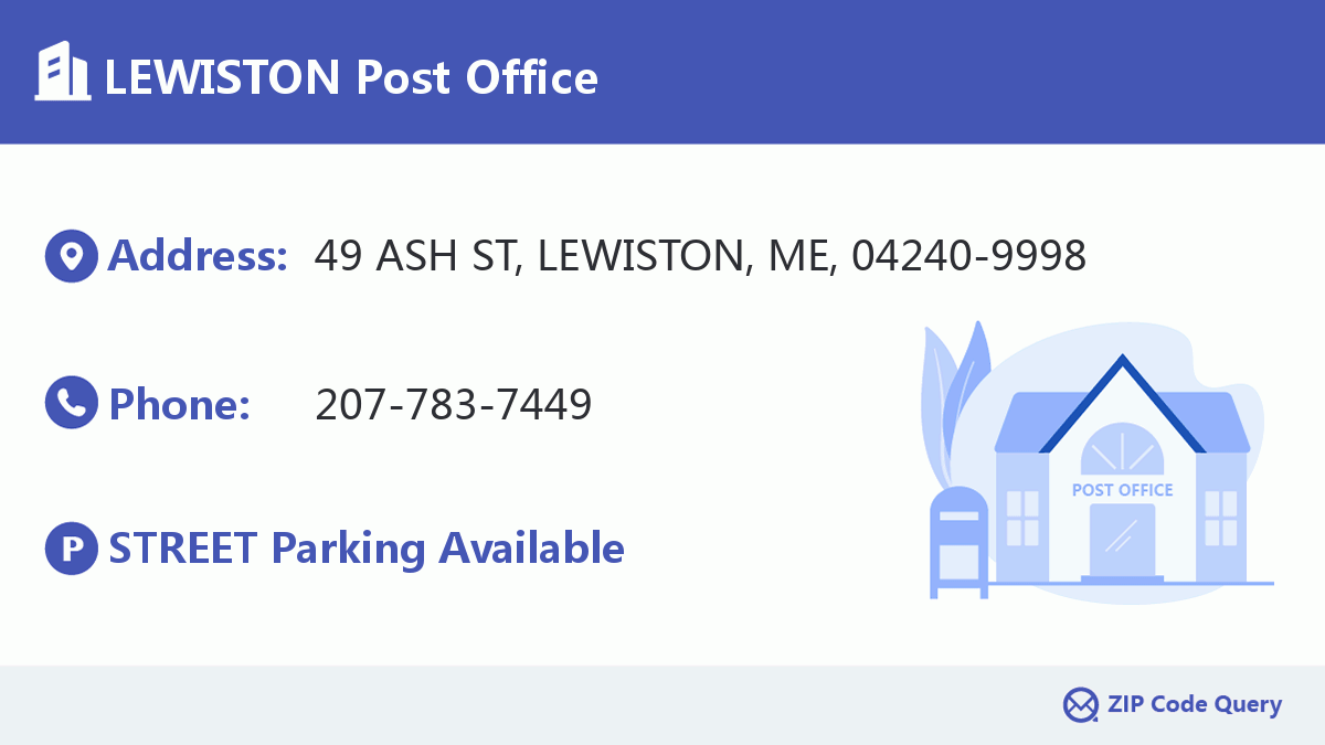 Post Office:LEWISTON