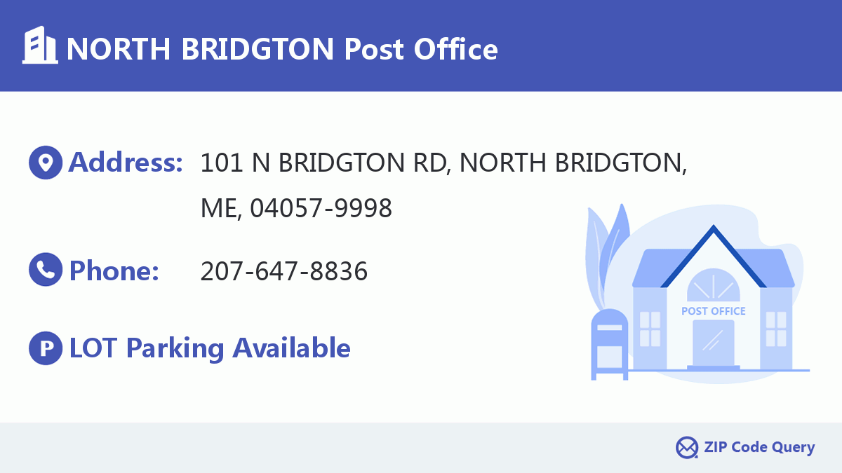 Post Office:NORTH BRIDGTON