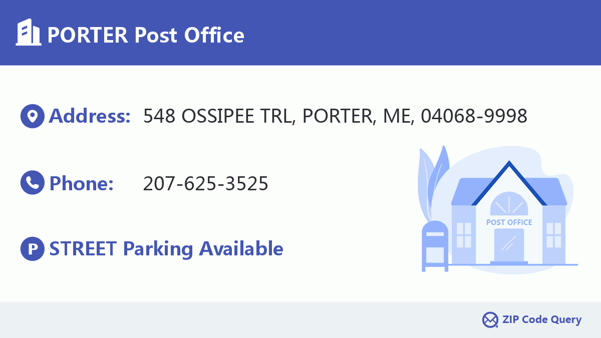 Post Office:PORTER