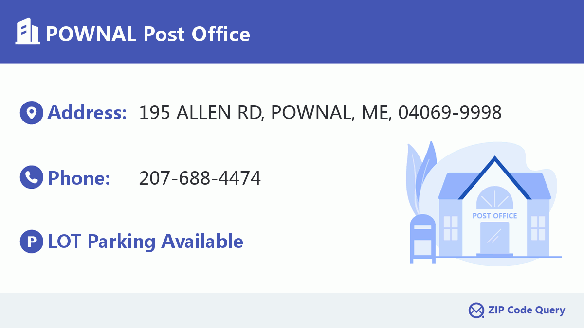 Post Office:POWNAL