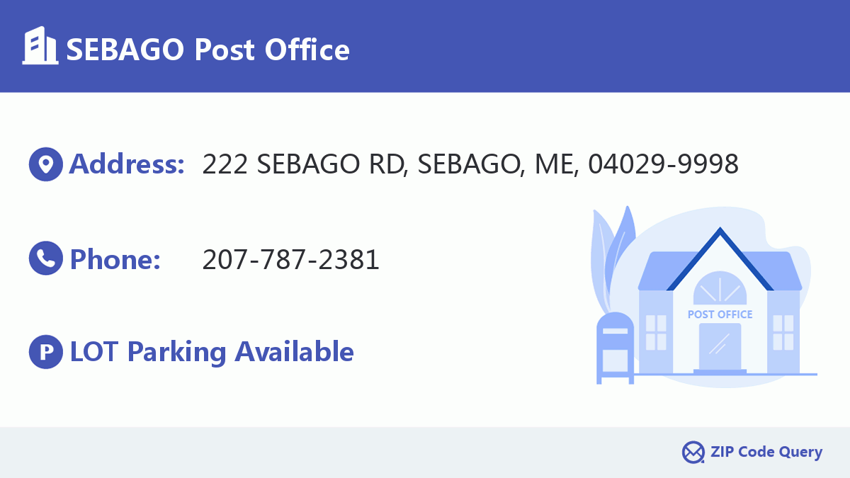 Post Office:SEBAGO