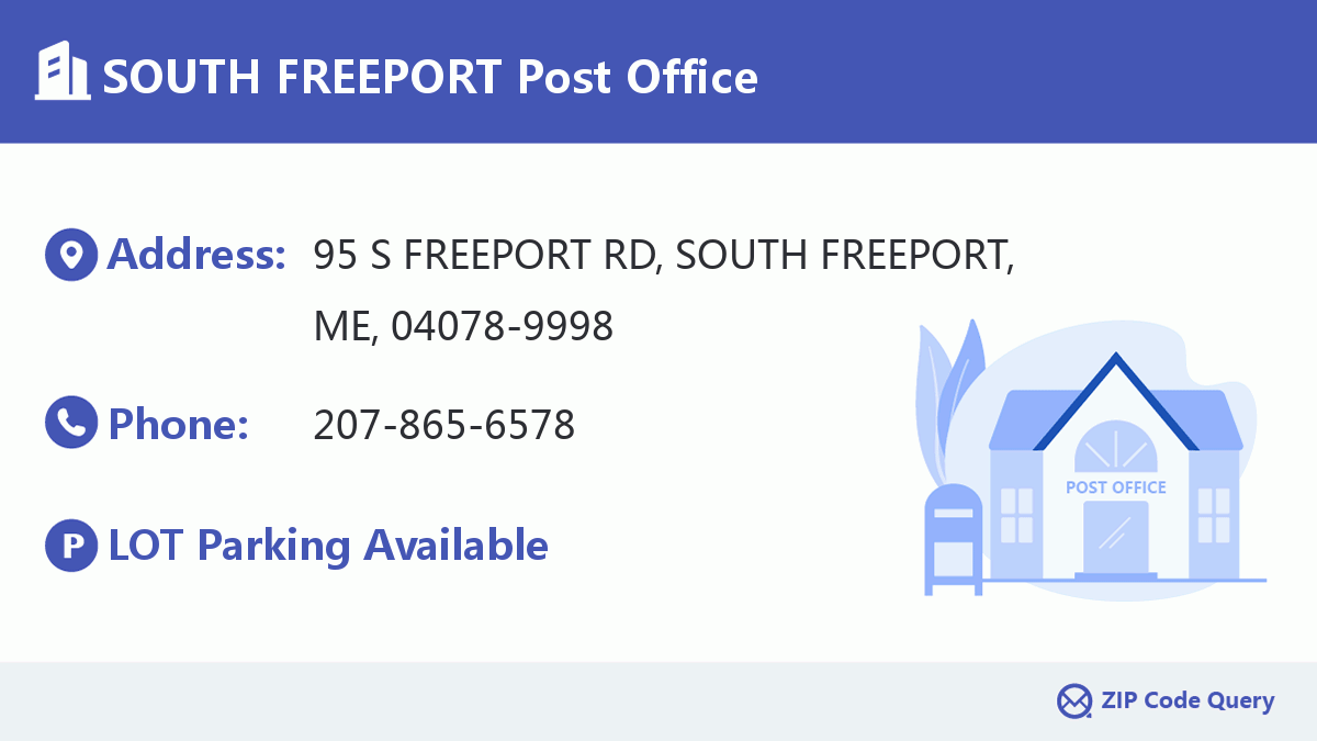 Post Office:SOUTH FREEPORT