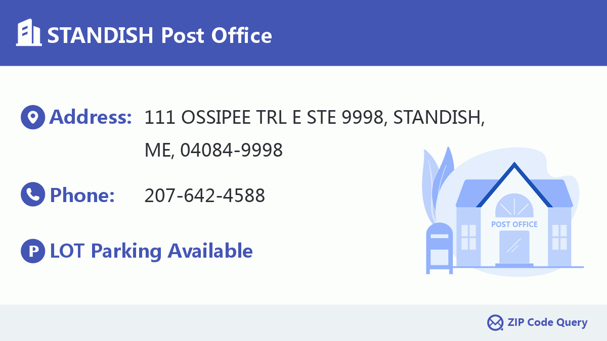 Post Office:STANDISH