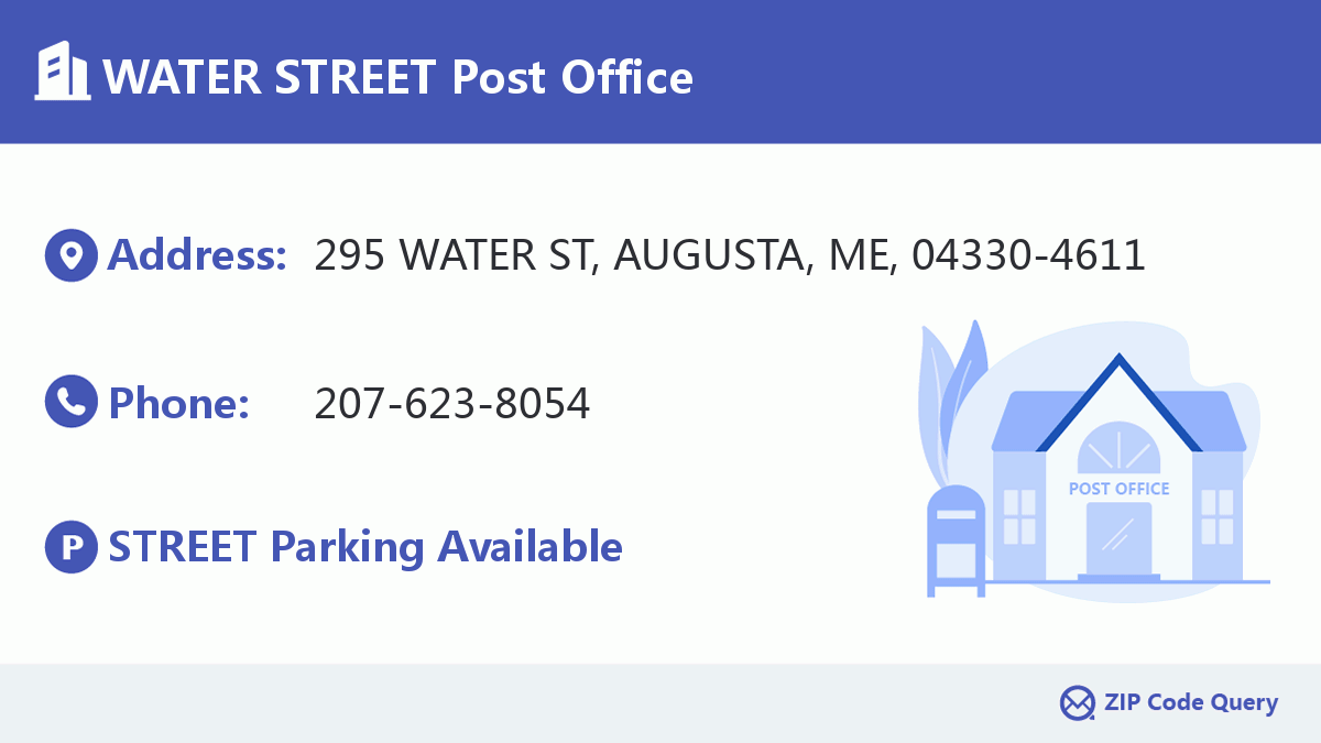 Post Office:WATER STREET