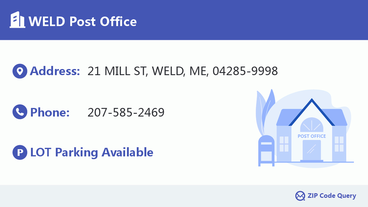Post Office:WELD