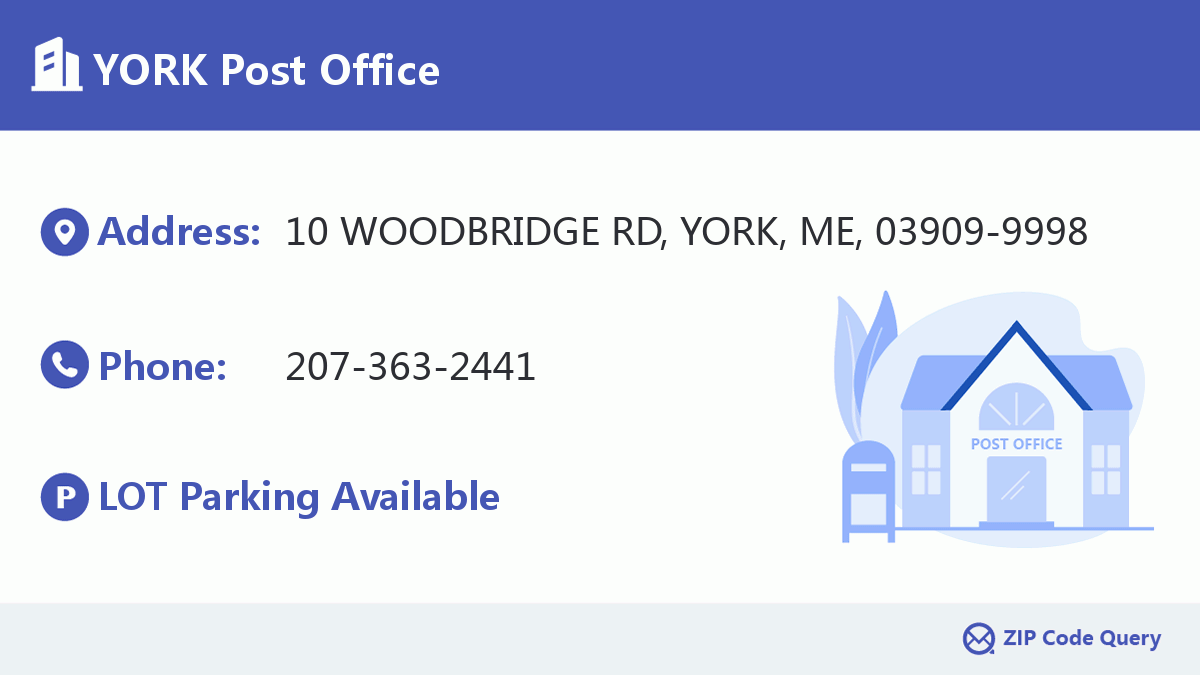 Post Office:YORK